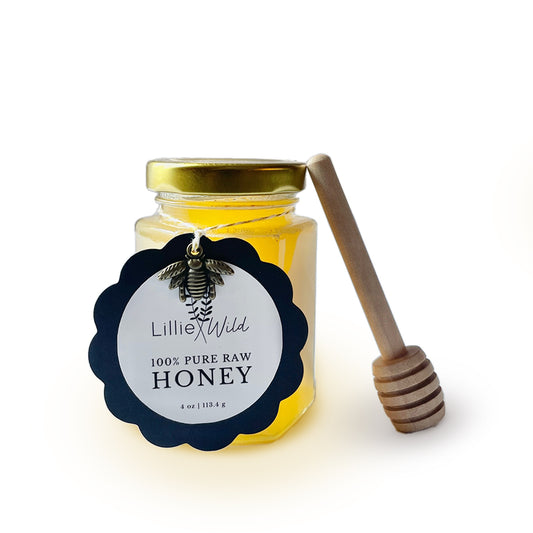100% Pure Raw Honey